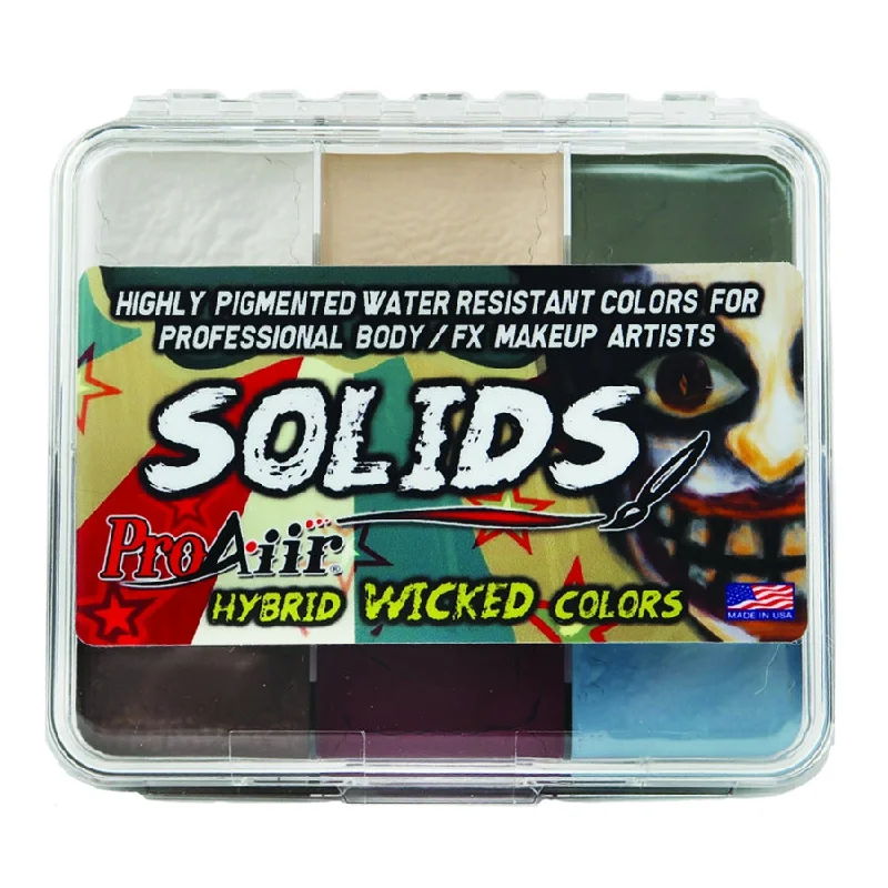 ProAiir Solids Hybrid Water Resistant Wicked Makeup Palette