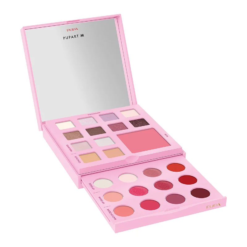 Pupart M Make-Up Palette - 002 Pink by Pupa Milano for Women - 0.66 oz Makeup