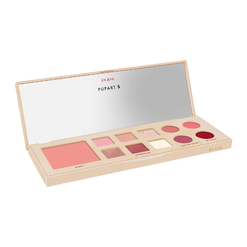 Pupart S Make-Up Palette - 001 Nude by Pupa Milano for Women - 0.4 oz Makeup