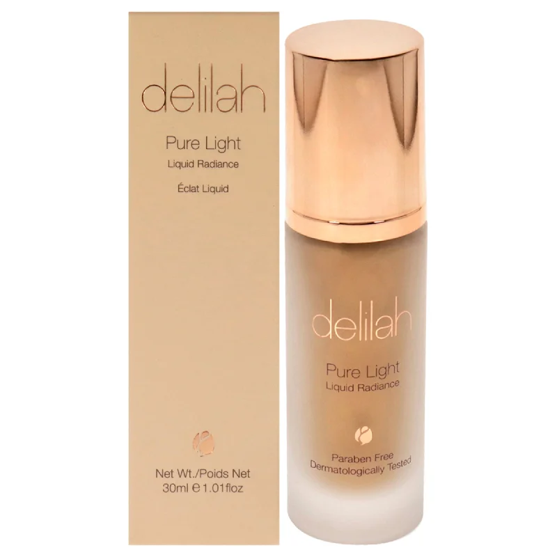 Pure Light Liquid Radiance - Halo by Delilah for Women - 1.01 oz Foundation