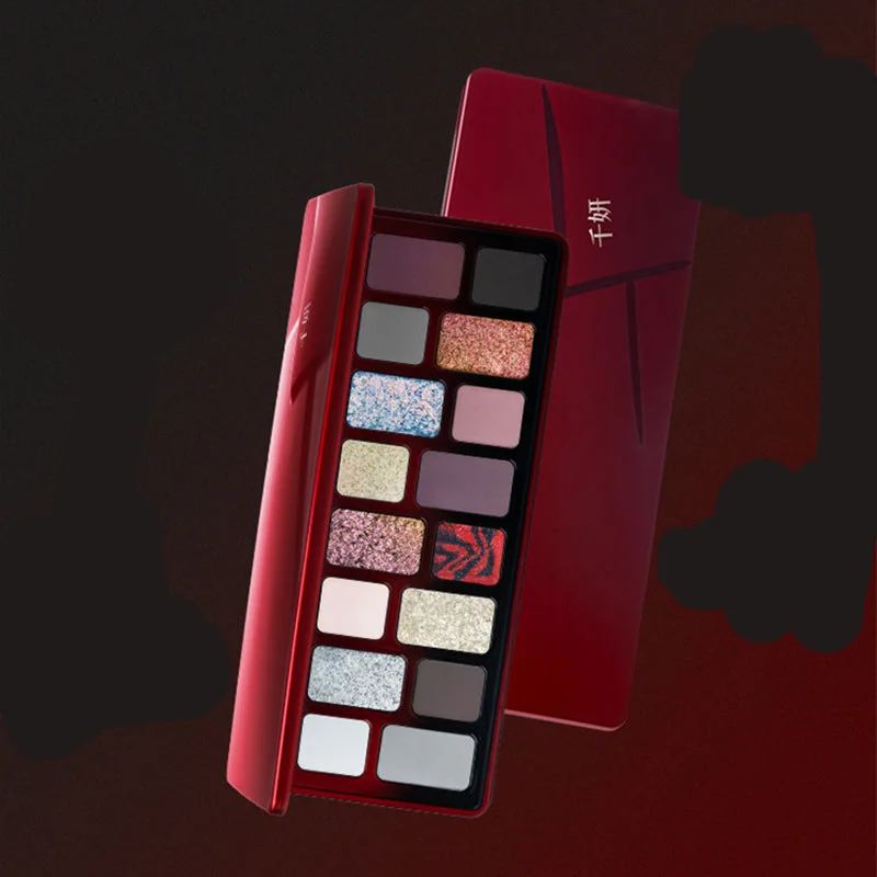 QianYan X Freya86 16-Color Chameleon Eyeshadow Palette T4017