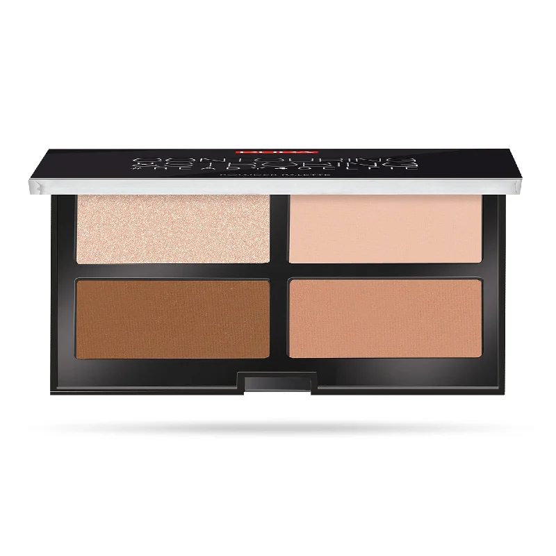 Ready 4 Selfie Contouring And Strobing Powder Palette - 002 Medium Skin by Pupa Milano for Women - 0.