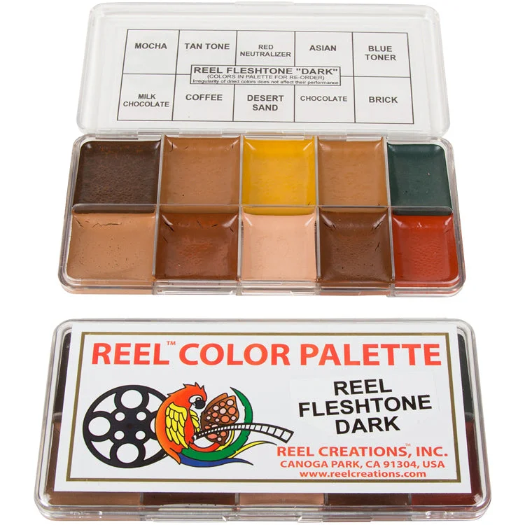 Reel Color Palette Dark Fleshtone