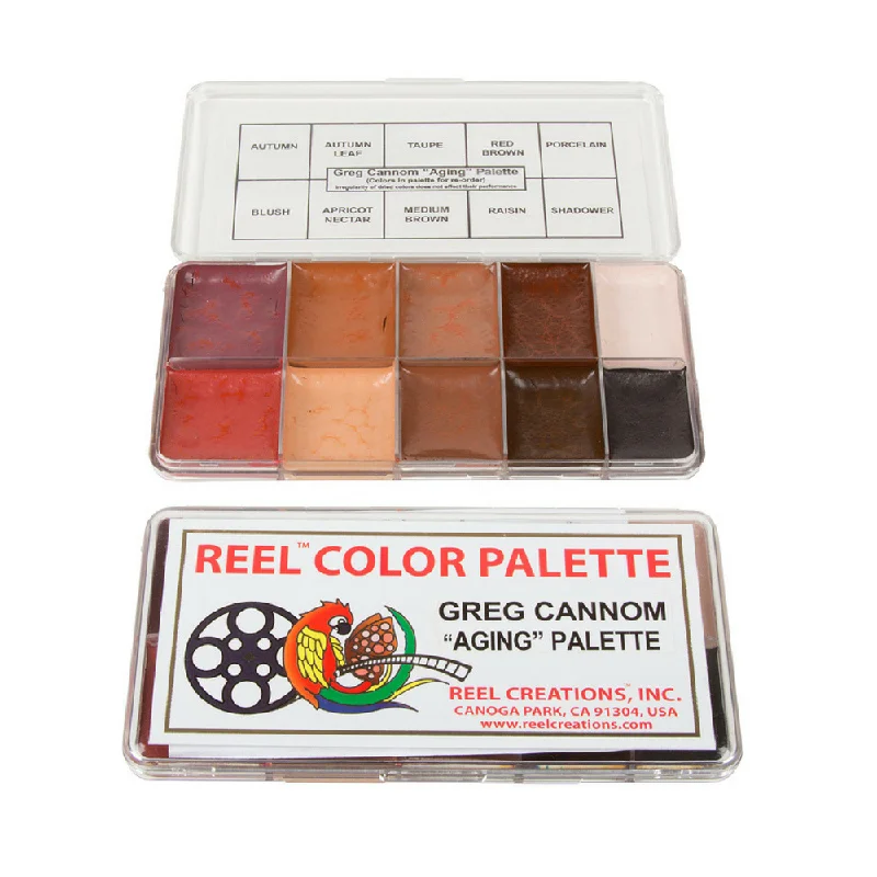 Reel Color Palette Greg Cannom Aging Palette