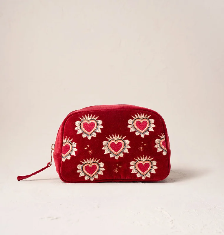 Enchanted Heart Scatter Makeup Bag