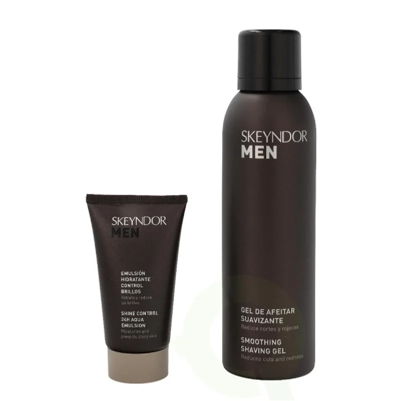 Skeyndor  6.7 oz Facial Care Kit Plus Bag for Men - 2 Piece