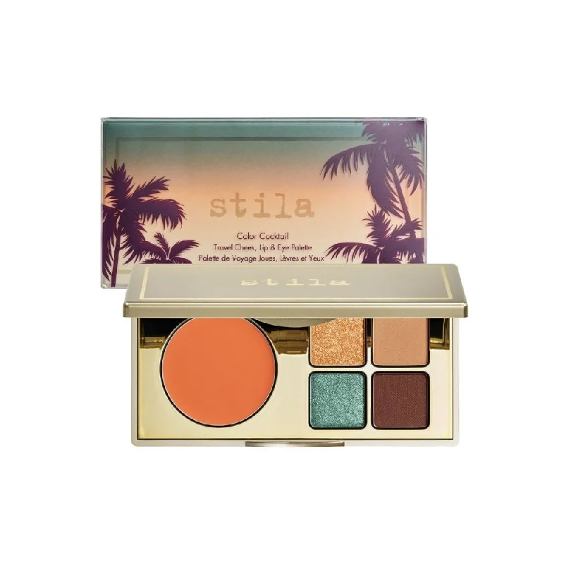 Stila Color Cocktail Travel Cheek, Lip & Eye Palette Tequila Sunrise