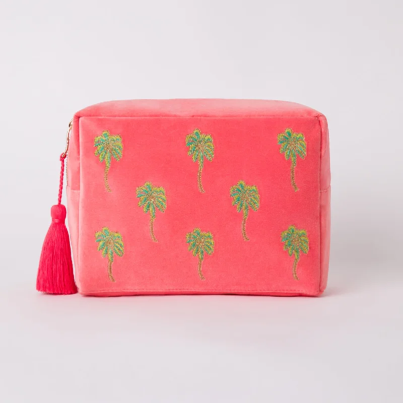 Summer Palm Wash Bag