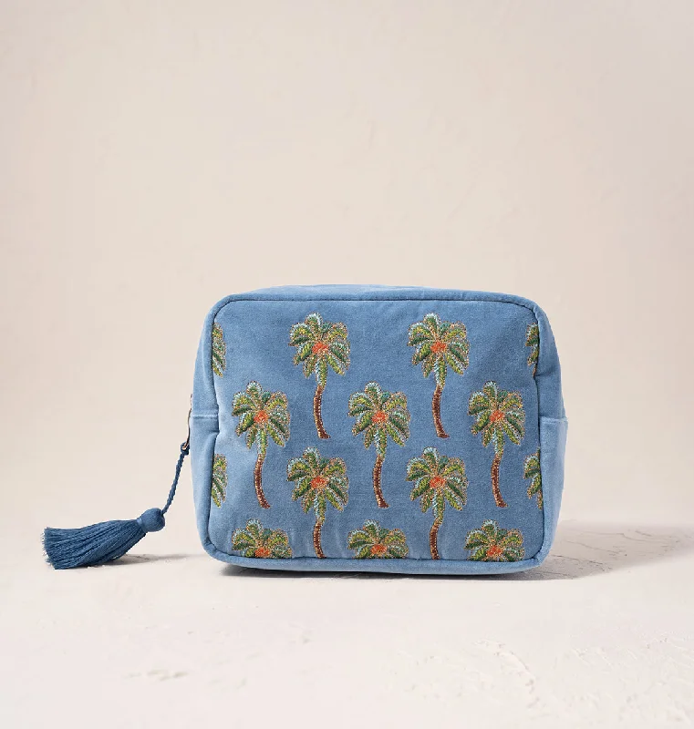 Sunset Palm Wash Bag