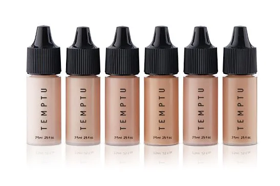 Temptu Perfect Canvas Hydra Lock Airbrush Foundation 6 pack