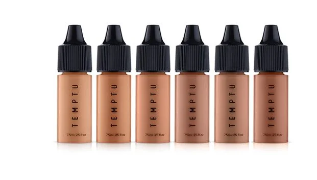 Temptu Perfect Canvas Hydra Lock Airbrush Foundation 6 pack Medium/ Tan