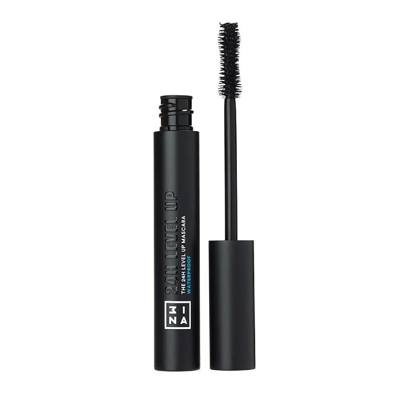 The 24H Level Up Waterproof Mascara - Black by 3Ina for Women - 0.27 oz Mascara