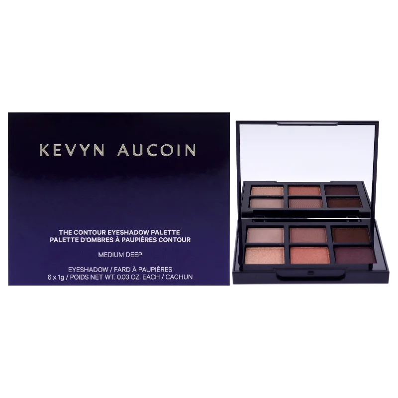 The Contour Eyeshadow Palette - Medium Deep by Kevyn Aucoin for Women - 0.18 oz Eye Shadow