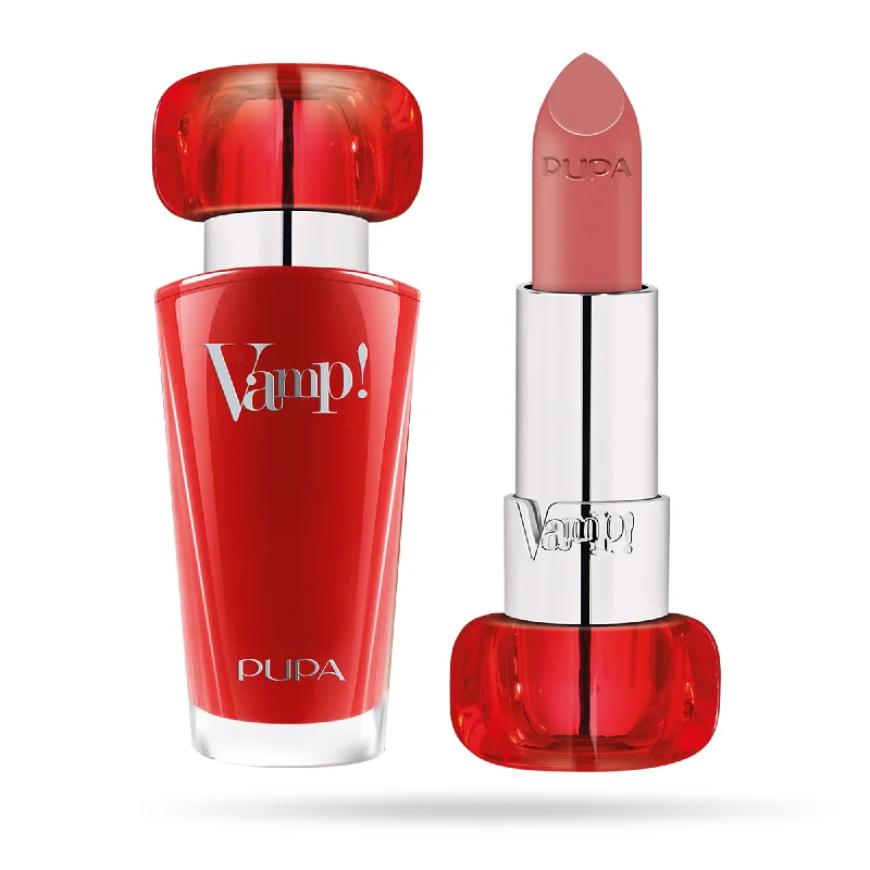 Vamp! Extreme Colour Lipstick with Plumping Treatment - 206 Toasted Rose by Pupa Milano for Women - 0