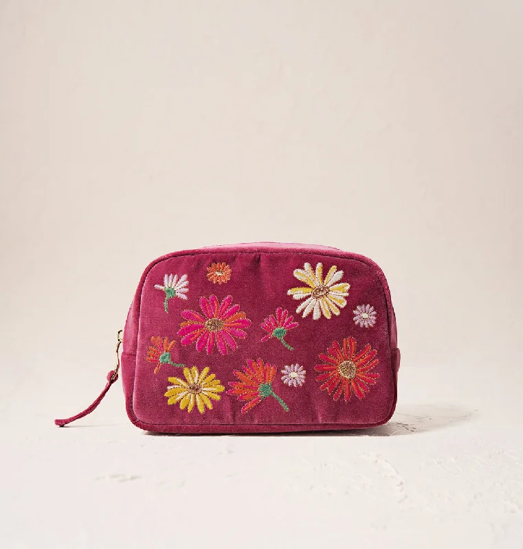 Wildflower Makeup Bag