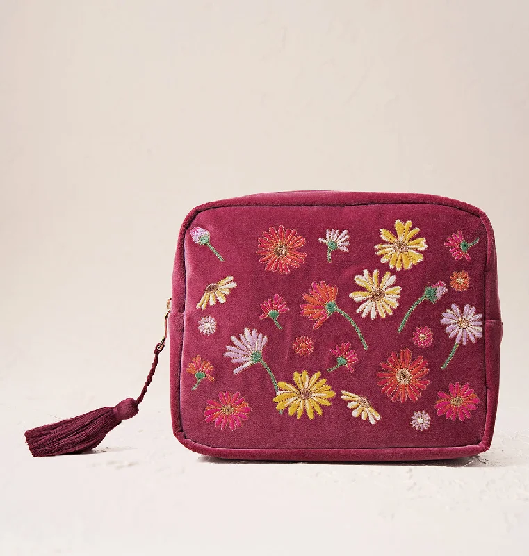 Wildflower Wash Bag