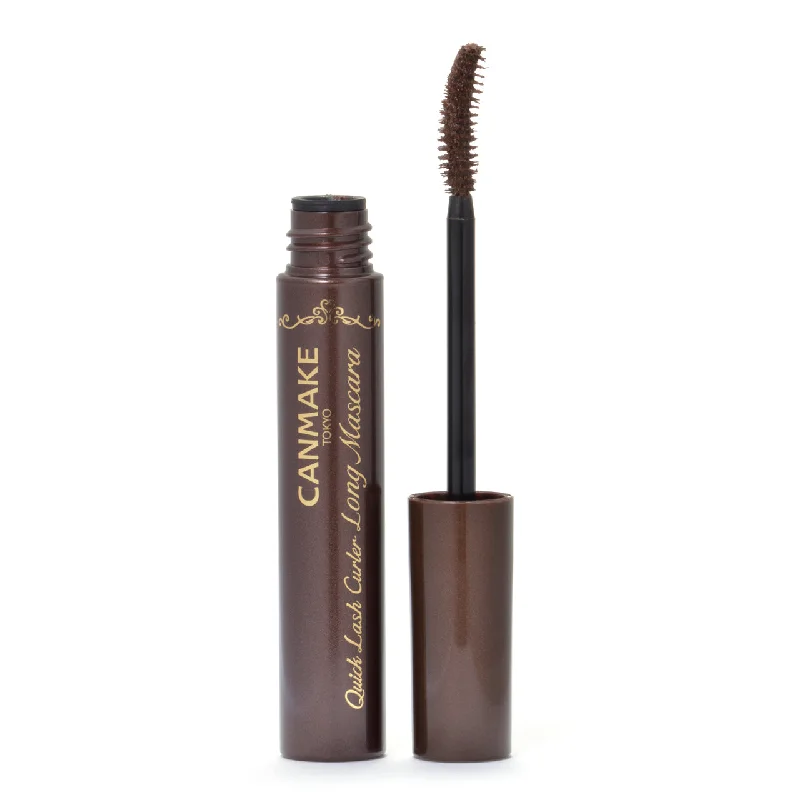 Canmake Quick Lash Curler Long Mascara 02 Brown