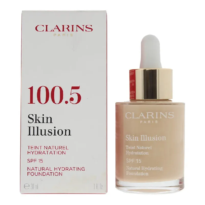 Clarins Skin Illusion Natural Hydrating Foundation SPF 15 #100.5 Cream 30ml