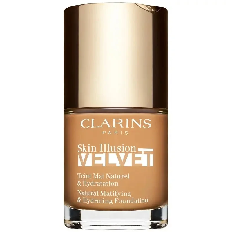 Clarins Skin Illusion Velvet Hydrating Mattifying Foundation 30ml 114N Cappuccino