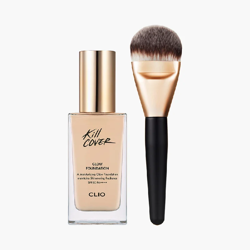 [CLIO] Kill Cover Glow Foundation (+Brush)