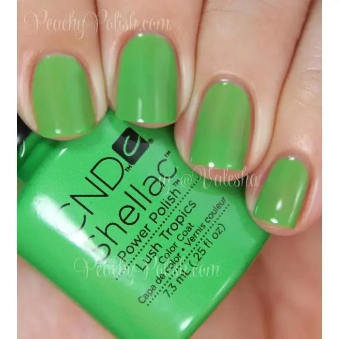 CND Shellac Power Polish Color Coat - 7.3ml Lush Tropics Color