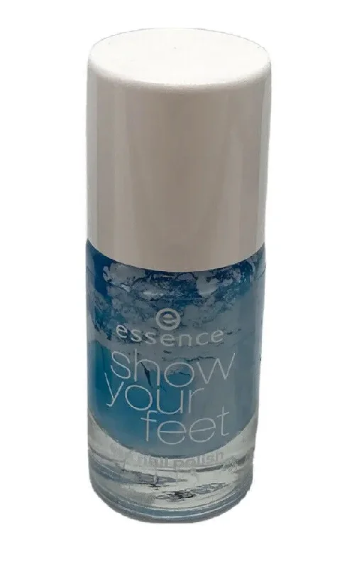 ESSENCE SHOW YOUR FEET TOE NAIL POLISH 14 PASTEL BLUE 8ml