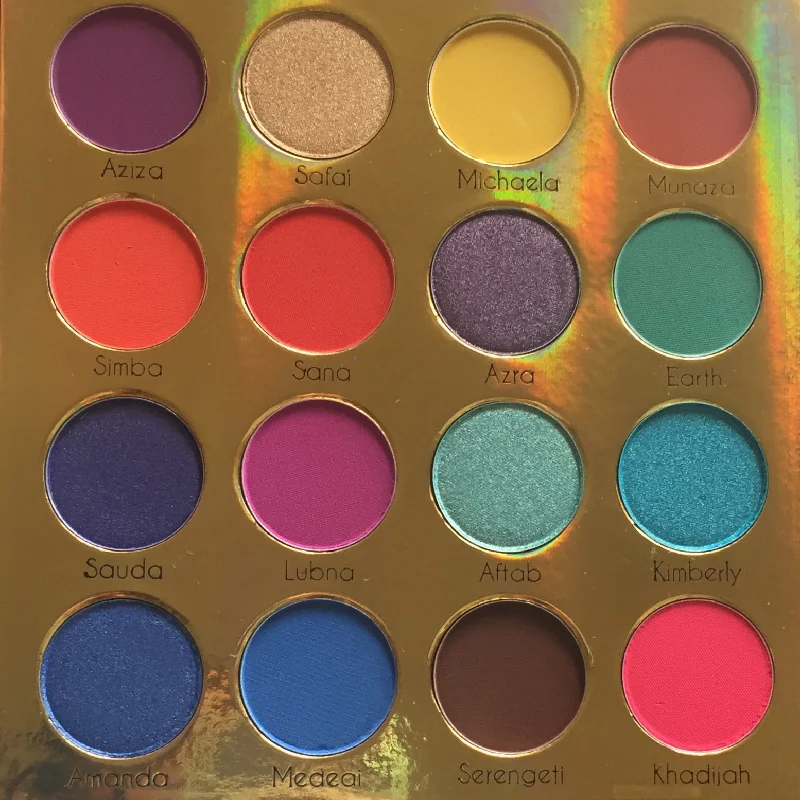 Eyeshadow Palette - Munaza