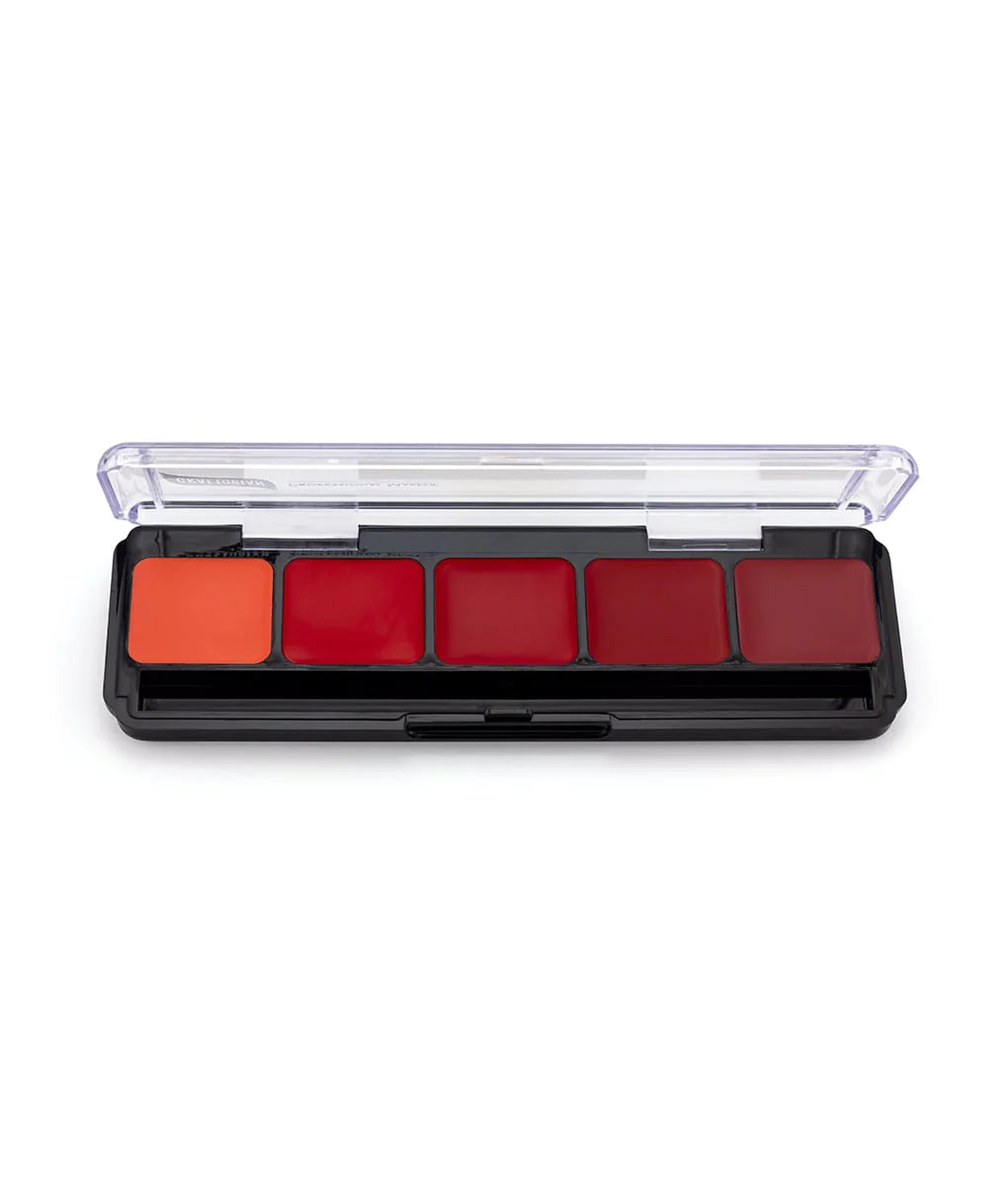 Graftobian Lipcolor Palette 5 Color - Red - 30293