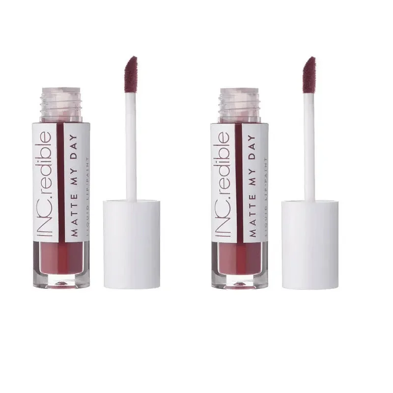 INC.REDIBLE MATTE MY DAY LIPSTICK, I'M SOMETHING ELSE - SET OF 2