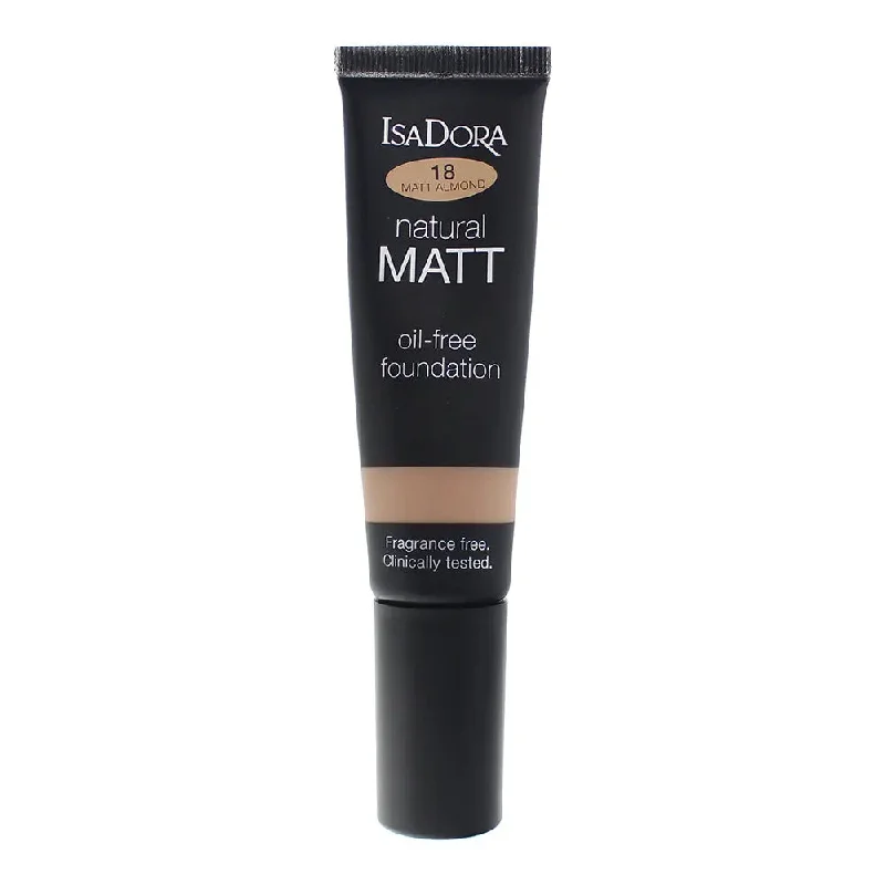 Isadora Natural Matt Oil-Free 18 Almond Foundation 35ml