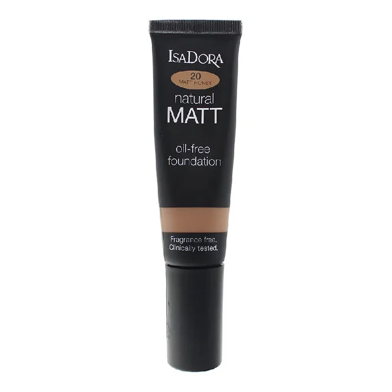 Isadora Natural Matt Oil-Free 20 Honey Foundation 35ml