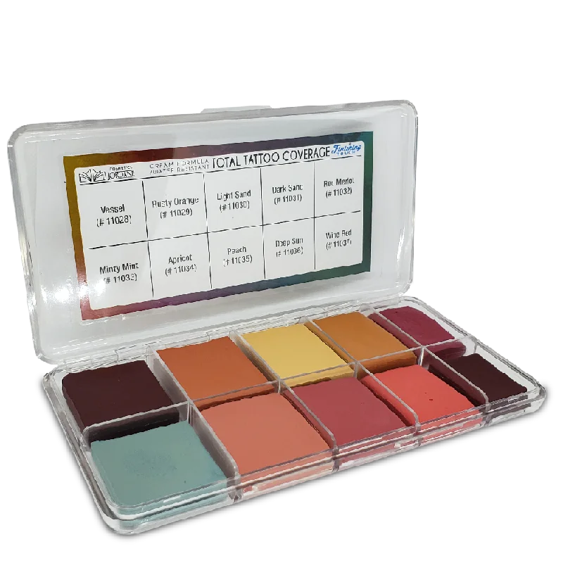 Jordane Cosmetics - Total Tattoo Cover Palette Finishing Touch