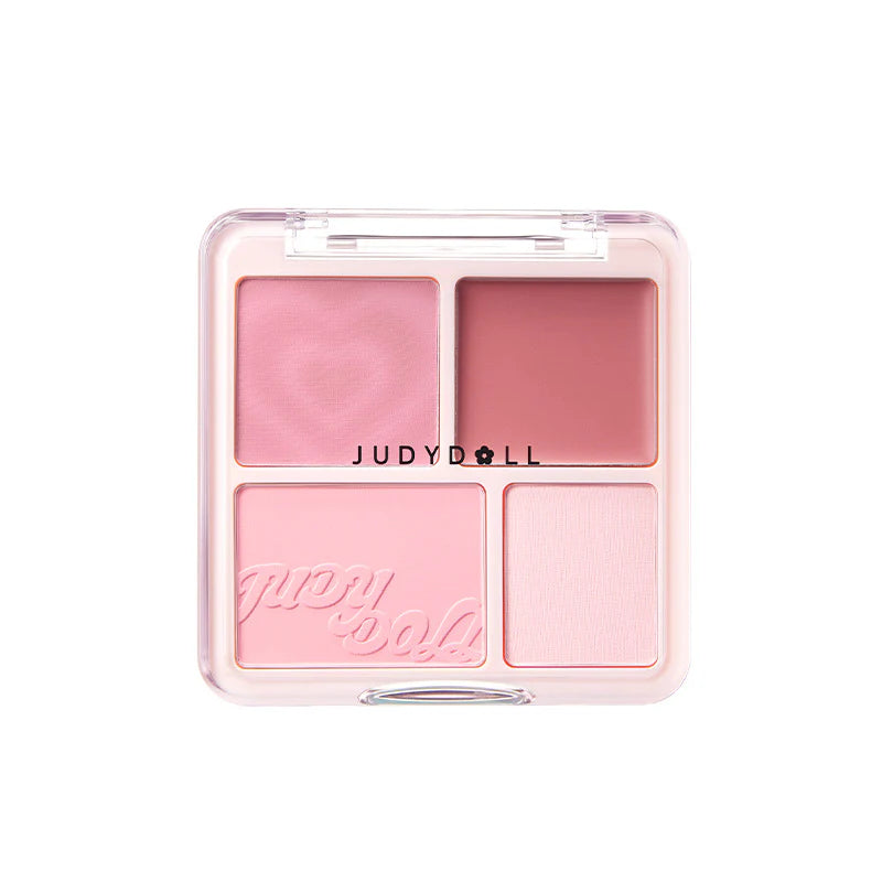 Judydoll 2 in 1 Blush Highlight Palette