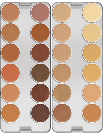 Kryolan Dermacolor Creme Palette - 24 Colour (ART.71008)