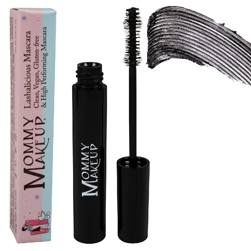 Lashalicious Mascara, Clean, Vegan, Gluten-free, High Performing Mascara for Sensitive Eyes