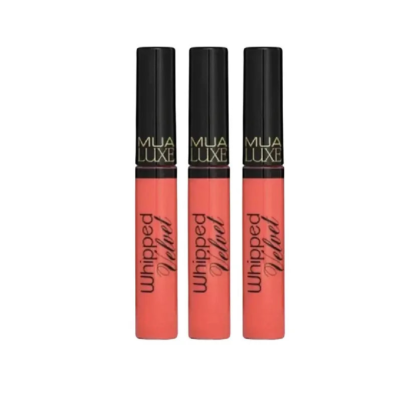 Make Up Academy MUA Luxe Whipped Velvet Lip Gloss - Chichi PACK OF 3