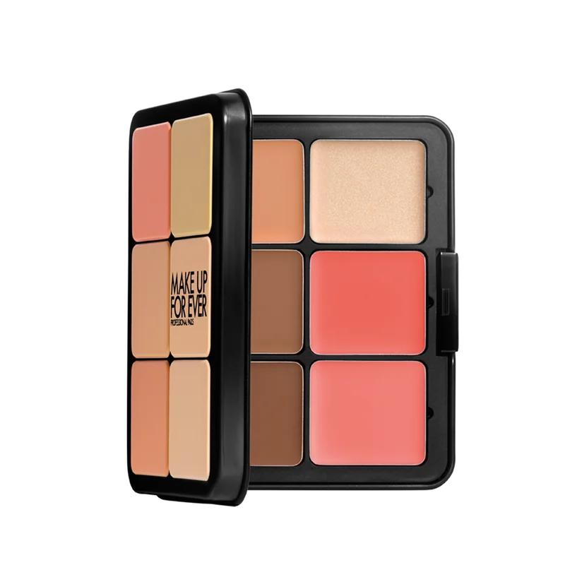 Make Up For Ever HD Skin All In One Face Palette - Harmony 1 Light/Medium