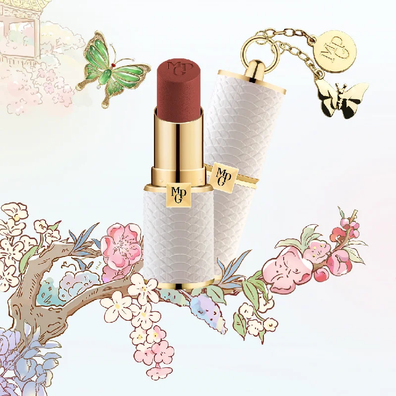 MAOGEPING Forbidden City 5th - Butterfly In Flowers Series Matte Lipstick T3460