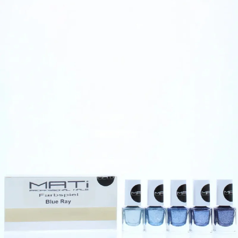 Mati 5 X Blue Ray Nail Polish 5ml