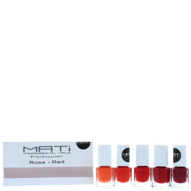 Mati 5 X Rose - Red Nail Polish 5ml