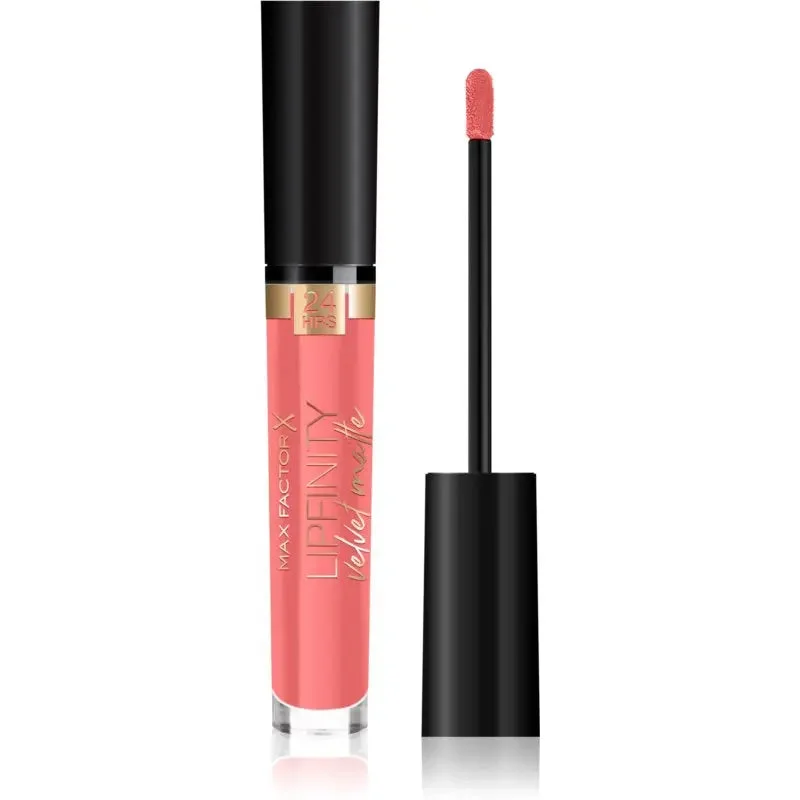 Max Factor Lipfinity Velvet Matte 030 Cool Coral Liquid Lipstick 3.5ml