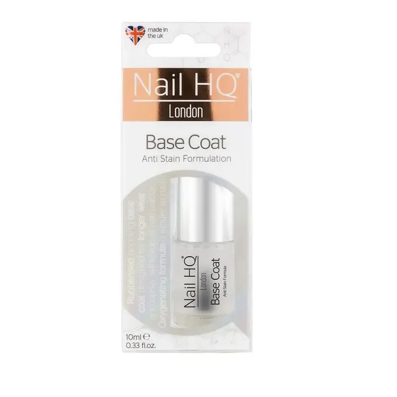 Nail HQ London Base Coat Anti Stain Formulation 10ml