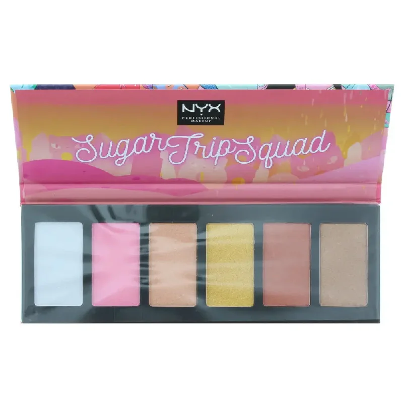 NYX Professional Makeup Sugar Trip Squad Highlighting Palette 6 x 5g