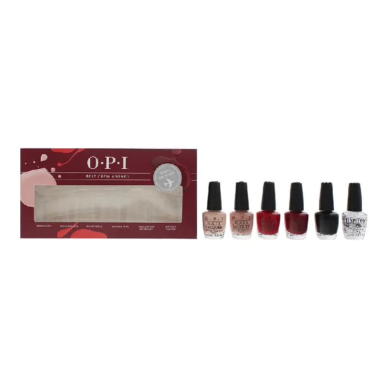 OPI Nail Polish Gift Set 6 Piece - Best Crew Abroad