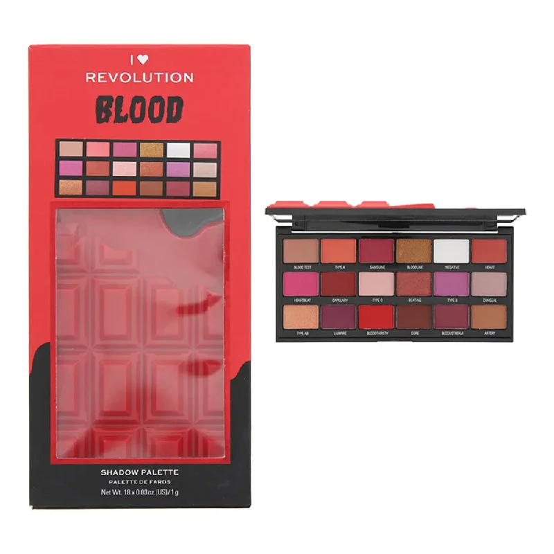 Revolution I Heart Revolution Blood Eye Shadow Palette 18 x 1g