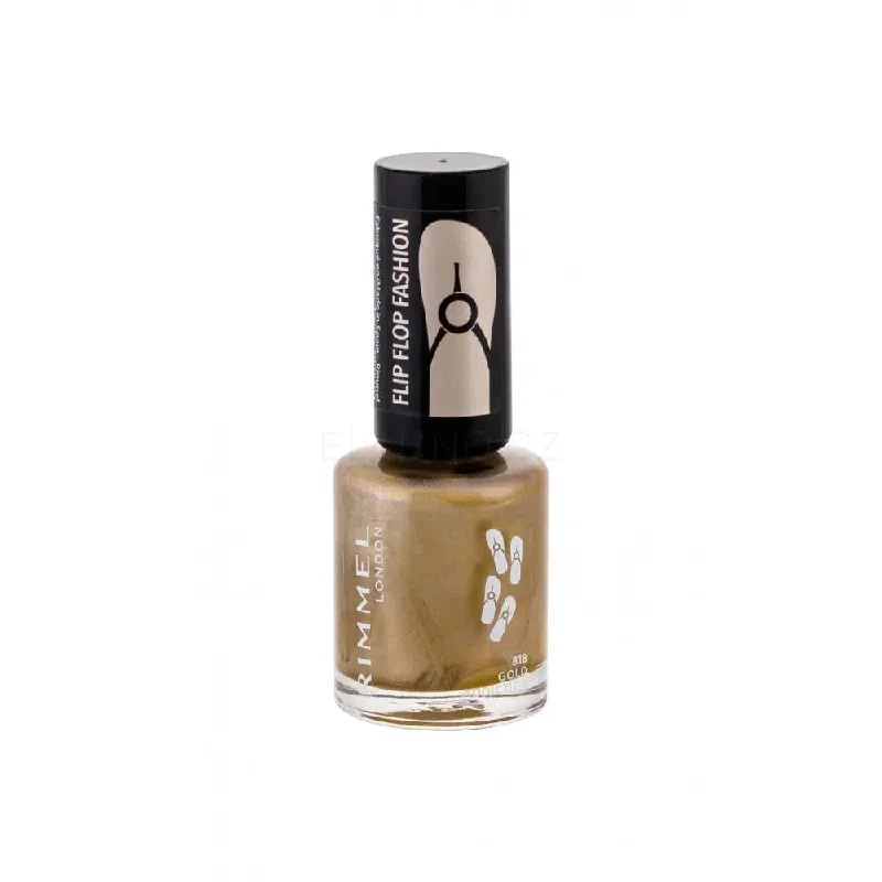 Rimmel Nail Polish 8ml - 818 Gold Addiction