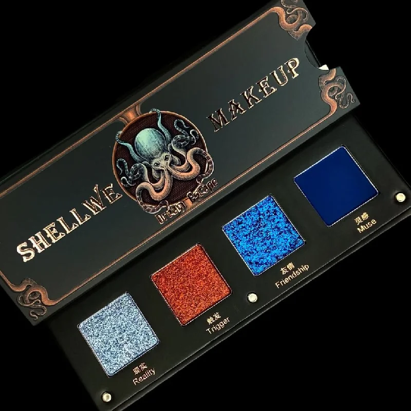 SHELLWE MAKEUP Octopus Chameleon Eyeshadow Palette T3933