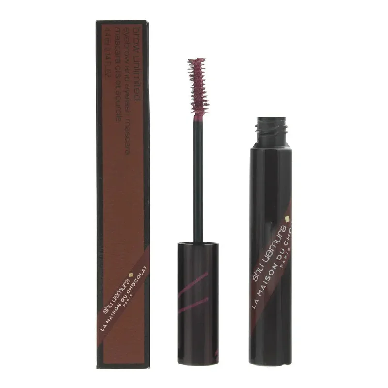 Shu Uemura Brow Unlimited La Maison Du Chocolat Cassis Violet Eyebro And Eyelash Mascara 4.4ml