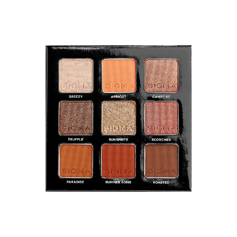 Sigma Beauty Fiery Eyeshadow Palette