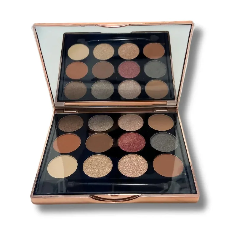 thebeautyworx #SNOB 12 Colour Eye Shadow Pallette and Brush